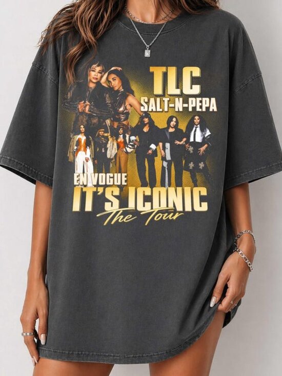 Tops - TLC Salt-N-Pepa En Vogue T-Shirt, It's Iconic Tour 2026 Tee